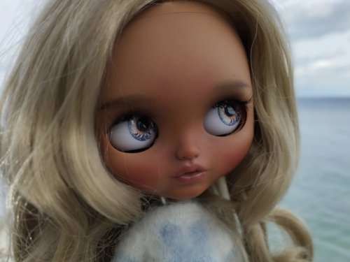 Collectible Blythe custom doll Abby / Ooak Blythe / Art interior doll